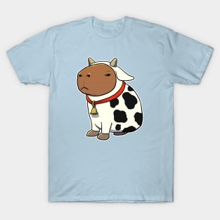 Capybara Cow Costume T-Shirt